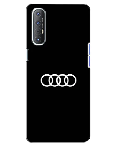 Чехол для OPPO Reno 3 Pro с картинкой «Audi White Logo» Чехол для OPPO Reno 3 Pro с картинкой «Audi White Logo»