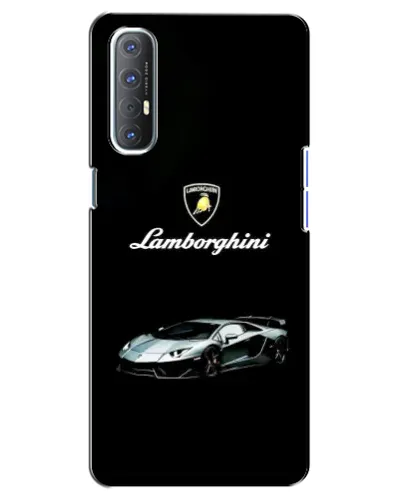 Чехол для OPPO Reno 3 Pro с картинкой «Логотип Lamborghini классика» Чехол для OPPO Reno 3 Pro с картинкой «Логотип Lamborghini классика»