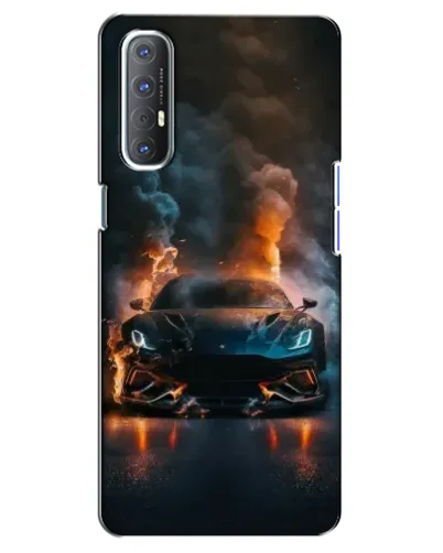 Чехол для OPPO Reno 3 Pro с картинкой «Lamborghini дымная эстетика» Чехол для OPPO Reno 3 Pro с картинкой «Lamborghini дымная эстетика»