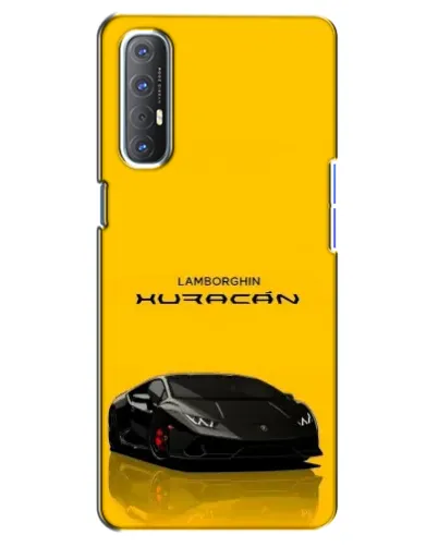 Чехол для OPPO Reno 3 Pro с картинкой «Lamborghini Huracan черный» Чехол для OPPO Reno 3 Pro с картинкой «Lamborghini Huracan черный»