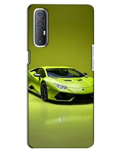 Чехол для OPPO Reno 3 Pro с картинкой «Салатовый Lamborghini Huracan» Чехол для OPPO Reno 3 Pro с картинкой «Салатовый Lamborghini Huracan»