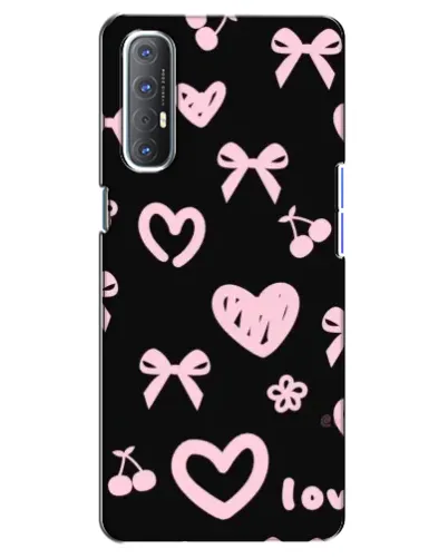Чехол для OPPO Reno 3 Pro с картинкой «Сатиновый бант» Чехол для OPPO Reno 3 Pro с картинкой «Сатиновый бант»