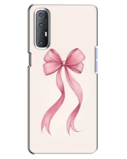 Чехол для OPPO Reno 3 Pro с картинкой «Розовый бант»