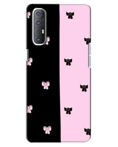 Чехол для OPPO Reno 3 Pro с картинкой «Контрастные банты» Чехол для OPPO Reno 3 Pro с картинкой «Контрастные банты»