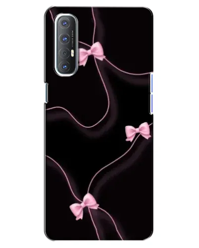 Чехол для OPPO Reno 3 Pro с картинкой «Розовые ленты» Чехол для OPPO Reno 3 Pro с картинкой «Розовые ленты»