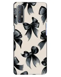 Чехол для OPPO Reno 3 Pro с картинкой «Банты Coquette»