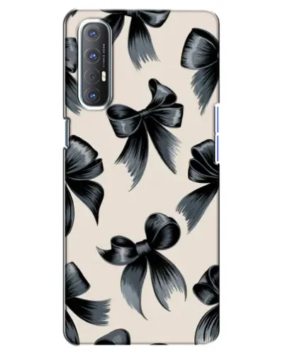 Чехол для OPPO Reno 3 Pro с картинкой «Банты Coquette» Чехол для OPPO Reno 3 Pro с картинкой «Банты Coquette»