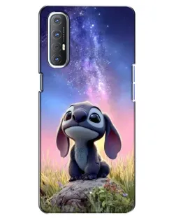 Чехол для OPPO Reno 3 Pro с картинкой «Стич на рассвете» Чехол для OPPO Reno 3 Pro с картинкой «Стич на рассвете»