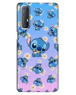 Чехол для OPPO Reno 3 Pro с картинкой «Паттерн со Стичем» Чехол для OPPO Reno 3 Pro с картинкой «Паттерн со Стичем»