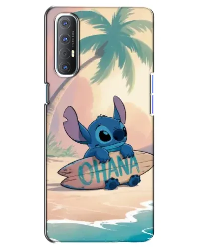 Чехол для OPPO Reno 3 Pro с картинкой «Стич на серфе» Чехол для OPPO Reno 3 Pro с картинкой «Стич на серфе»
