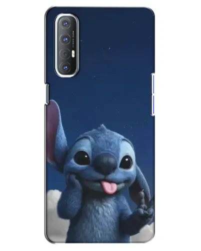 Чехол для OPPO Reno 3 Pro с картинкой «Стич в облаках» Чехол для OPPO Reno 3 Pro с картинкой «Стич в облаках»