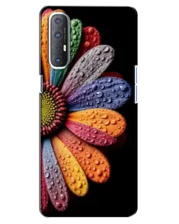 Чехол для OPPO Reno 3 Pro с картинкой «Радужный цветок»