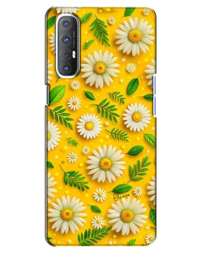 Чехол для OPPO Reno 3 Pro с картинкой «Ромашковое солнце»