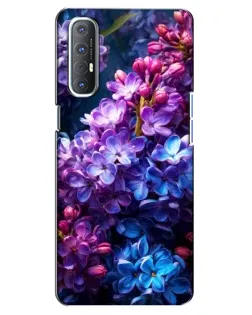 Чехол для OPPO Reno 3 Pro с картинкой «Сиреневый цвет»