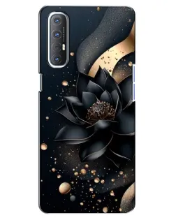 Чехол для OPPO Reno 3 Pro с картинкой «Черный лотос»