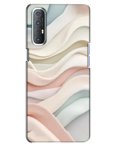Чехол для OPPO Reno 3 Pro с картинкой «Пастельные нежные волны» Чехол для OPPO Reno 3 Pro с картинкой «Пастельные нежные волны»