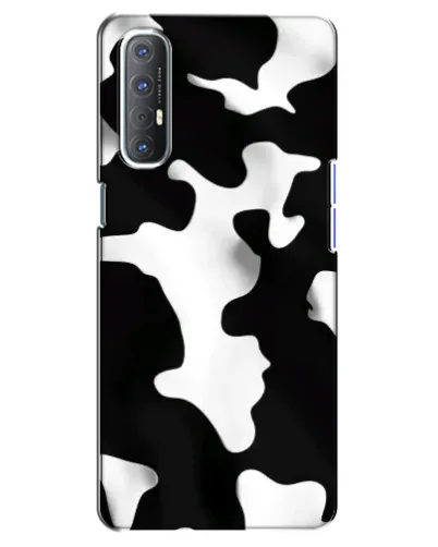 Чехол для OPPO Reno 3 Pro с картинкой «Черно-белое пятно» Чехол для OPPO Reno 3 Pro с картинкой «Черно-белое пятно»