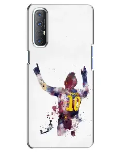 Чехол для OPPO Reno 3 Pro с картинкой «Акварельный Месси Барселона» Чехол для OPPO Reno 3 Pro с картинкой «Акварельный Месси Барселона»