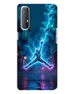 Чехол для OPPO Reno 3 с картинкой «Jordan Gold Jumpman» Чехол для OPPO Reno 3 с картинкой «Jordan Gold Jumpman»