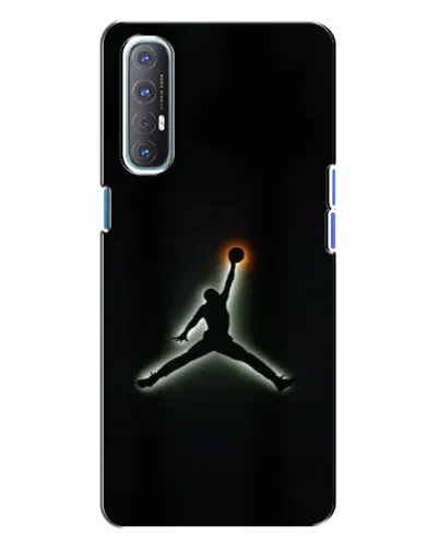 Чехол для OPPO Reno 3 с картинкой «Jordan Gradient Logo» Чехол для OPPO Reno 3 с картинкой «Jordan Gradient Logo»