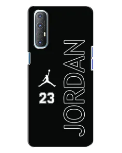 Чехол для OPPO Reno 3 с картинкой «Jordan Vertical»