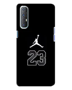 Чехол для OPPO Reno 3 с картинкой «Jordan Flight 23»