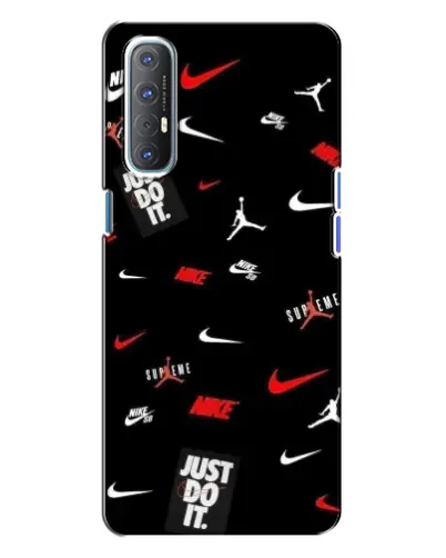 Чехол для OPPO Reno 3 с картинкой «Nike Mix Pattern» Чехол для OPPO Reno 3 с картинкой «Nike Mix Pattern»