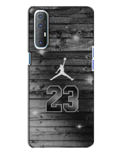 Чехол для OPPO Reno 3 с картинкой «Jordan Carbon 23»