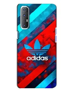 Чехол для OPPO Reno 3 с картинкой «Абстракция Adidas» Чехол для OPPO Reno 3 с картинкой «Абстракция Adidas»