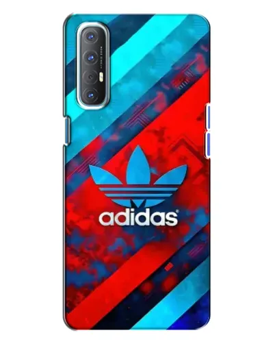 Чехол для OPPO Reno 3 с картинкой «Абстракция Adidas» Чехол для OPPO Reno 3 с картинкой «Абстракция Adidas»