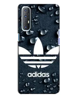 Чехол для OPPO Reno 3 с картинкой «Adidas Trefoil Blue» Чехол для OPPO Reno 3 с картинкой «Adidas Trefoil Blue»