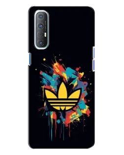 Чехол для OPPO Reno 3 с картинкой «Adidas Splash» Чехол для OPPO Reno 3 с картинкой «Adidas Splash»