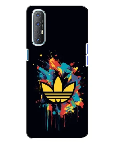 Чехол для OPPO Reno 3 с картинкой «Adidas Splash» Чехол для OPPO Reno 3 с картинкой «Adidas Splash»