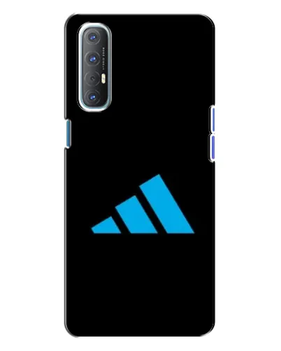 Чехол для OPPO Reno 3 с картинкой «Adidas Cyan Logo» Чехол для OPPO Reno 3 с картинкой «Adidas Cyan Logo»