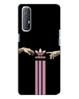Чехол для OPPO Reno 3 с картинкой «Adidas Hands»