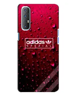 Чехол для OPPO Reno 3 с картинкой «Adidas Gold Marble»