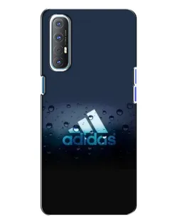 Чехол для OPPO Reno 3 с картинкой «Adidas Water Drops»