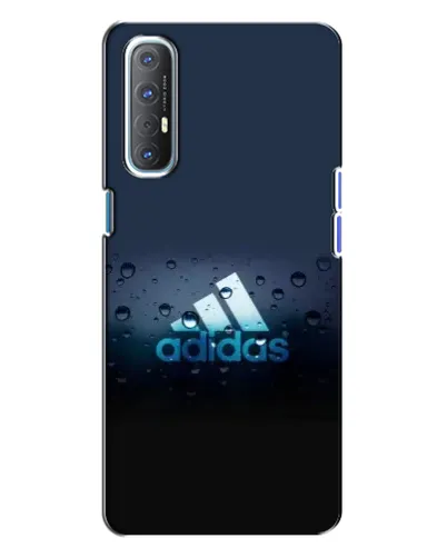 Чехол для OPPO Reno 3 с картинкой «Adidas Water Drops» Чехол для OPPO Reno 3 с картинкой «Adidas Water Drops»