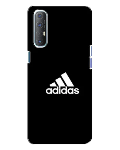 Чехол для OPPO Reno 3 с картинкой «Черная классика Adidas» Чехол для OPPO Reno 3 с картинкой «Черная классика Adidas»