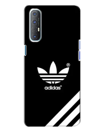 Чехол для OPPO Reno 3 с картинкой «Adidas с диагональными полосами» Чехол для OPPO Reno 3 с картинкой «Adidas с диагональными полосами»