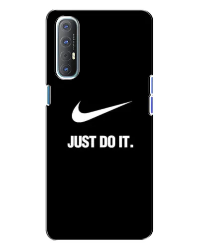 Чехол для OPPO Reno 3 с картинкой «Классический принт Nike»