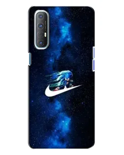 Чехол для OPPO Reno 3 с картинкой «Звездный путь Nike»
