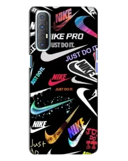 Чохол для OPPO Reno 3 з картинкою «Nike — розкіш» Чохол для OPPO Reno 3 з картинкою «Nike — розкіш»
