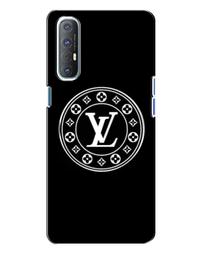 Чехол для OPPO Reno 3 с картинкой «LV — печать стиля»