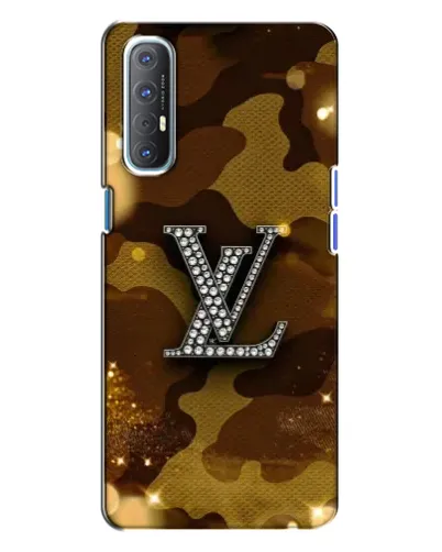 Чехол для OPPO Reno 3 с картинкой «Камуфляжный Louis Vuitton»