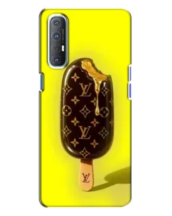 Чехол для OPPO Reno 3 с картинкой «Мороженое от LV»
