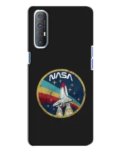 Чехол для OPPO Reno 3 с картинкой «NASA — эмблема миссии» Чехол для OPPO Reno 3 с картинкой «NASA — эмблема миссии»