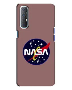 Чехол для OPPO Reno 3 с картинкой «NASA — ретро космос» Чехол для OPPO Reno 3 с картинкой «NASA — ретро космос»