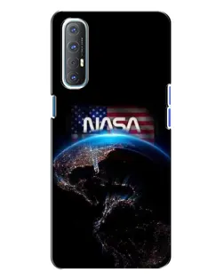 Чехол для OPPO Reno 3 с картинкой «Земля из космоса NASA» Чехол для OPPO Reno 3 с картинкой «Земля из космоса NASA»