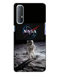 Чехол для OPPO Reno 3 с картинкой «Астронавт на Луне» Чехол для OPPO Reno 3 с картинкой «Астронавт на Луне»